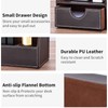 Kingfom™ 7 Desk Organiser, Storage Compartment, Multifunctional Functional, Faux Leather