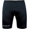 Givova Skin Shorts Men's Running Tights, Men's, Skin, Black, L