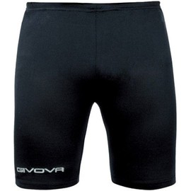 Givova Skin Shorts Men's Running Tights, Men's, Skin, Black, L