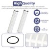 1-1/2" 60 Mesh Spin Down Replacement Filter, Fit for Rusco,