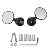 Topteng 2" Round Bar End Mirrors Universal for 7/8" 22mm