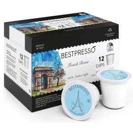 Bestpresso Coffee 96 Count French Roast Italian K-Cup Pods - For Keurig 2.0