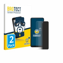 BROTECT Anti-Spy Privacy Screen Protectors for Xplora HMD Fusion X1 Privacy Screen Protector [Screen Protector, Privacy Screen, Blue Light Filter] (Pack of 2)