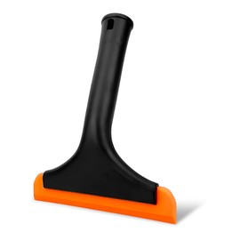 MUQIDA Small Silicone Window Squeegee, Car Windshield Water Wiper Scraper with 5.9" Blade and Non-Slip Handle, All-Purpose Auto Water Blade Squeegee for Window Mirror Cleaning