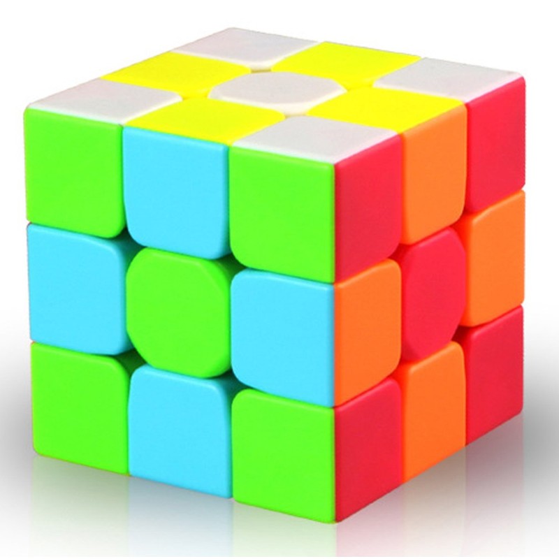 TANCH QIYI Speed Cube 3x3 Stickerless Magic Cube Puzzle Toy