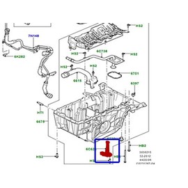 LAND ROVER Oil PAN Oil Level Sensor Range Rover LR4 Range Rover Sport Discovery VELAR LR012640
