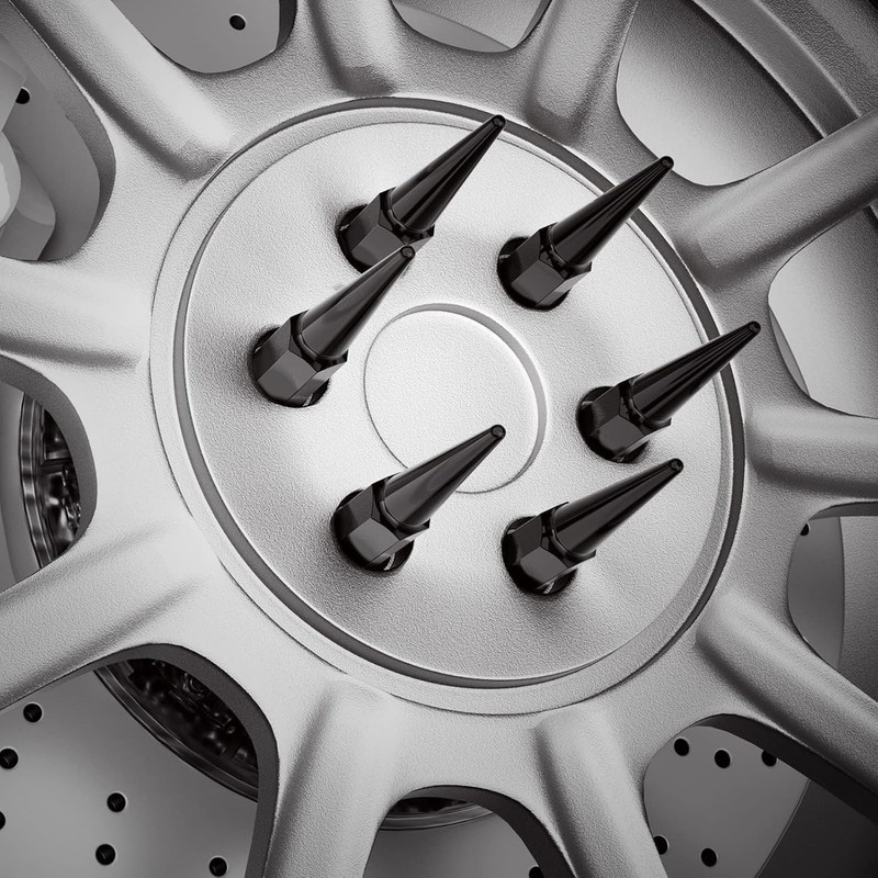 Dynofit 14mmx1.5 Wheel Spike Lug Nuts for Chevy Silverado Sierra