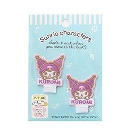 Pioneer Sanrio Characters Name Badge Patch, 2 Pieces Included, Height 1.3 x Width 1.3 inches (33 x 32 mm) SCW500-SCW34