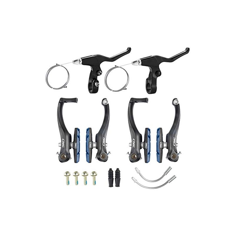 Chooee Bicycle V Brake, Aluminium V-Brake Brake Set + Brake