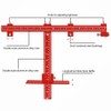 Joywayus Aluminum Alloy Cabinet Hardware Jig Drill Punch Locator Guide