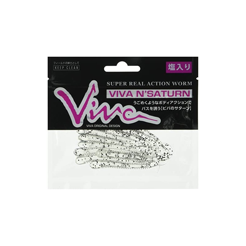 CORMORAN Viva Saturn R 3" #163 Clear Salt & Pepper