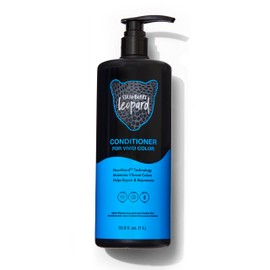 Strawberry Leopard Conditioner For Vivid Color, Repairs and Rejuvenates all Hair Types & Textures, Vegan, Gluten, Cruelty-Free, 33.8 oz