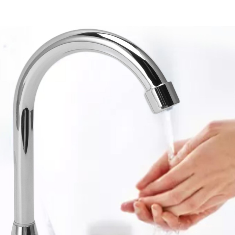Foot Pedal Basin Faucet Kitchen Sink Foot Tap Floor Mounted
