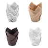 200 Pcs Tulip Baking Cups - Cupcake Wraps for Wedding