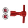 2Pcs Golf Custom red Weights + Red Wrench For Titleist
