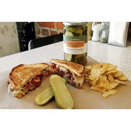 Mother's Puckers (3-pack) - Deli-style sour garlic dill pickles 24oz