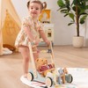 Wooden Baby Push Walker for Boys Girls Ages 1-3, Galloping