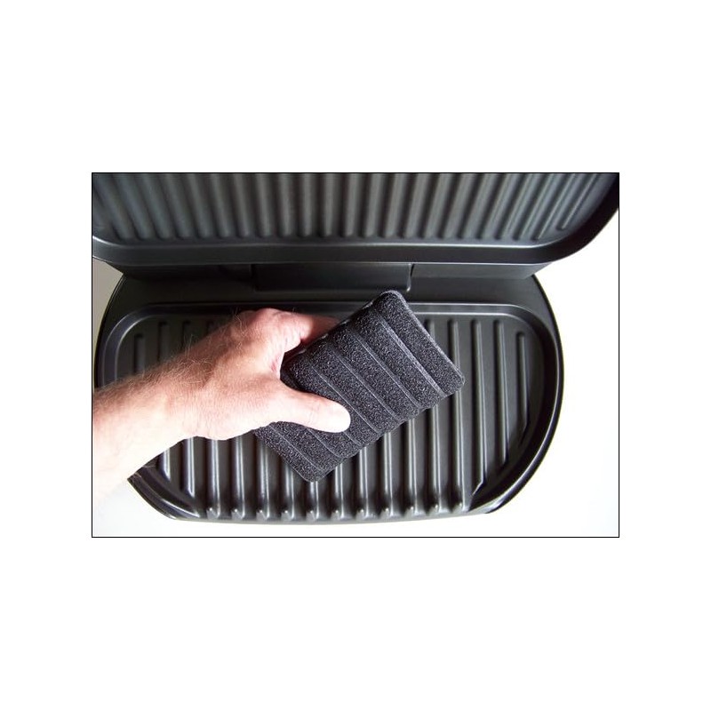 Jetz-Scrubz Grooves Scratch-Free Scrubber Sponge - Cleans Wire Shelves, Oven