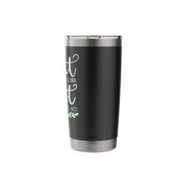 Commit Your Way to the Lord; Trust in Him - Word of God Stainless Steel Insulated Tumbler