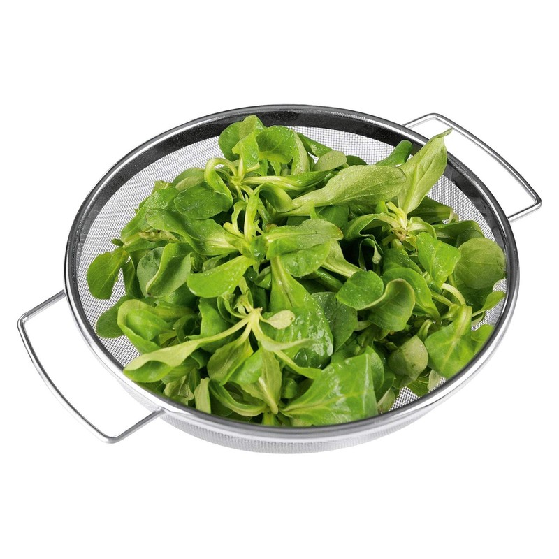 Lurch 210281 Colander with Sturdy Base Stainless Steel Diameter 25