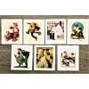 Lot of 7 Norman Rockwell from 1993- 5 x 6"
