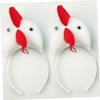 TOVINANNA Easter Rooster Headbands for Cosplay Parties Cute Cartoon Headdress