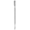 Bellotti stainless steel double-sided cuticle nail pusher, silver, 1 piece / 벨로티 스테인리스 양면 큐티클 네일푸셔, 실버, 1개