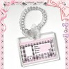 2 PCS Butterfly Photocard Holder - Clear Acrylic ID Badge