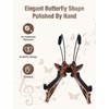 Musbeat Cello Stand with Bow Holder, Butterfly-Shape Floor Stand with