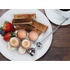 Heizi Egg Stand, Boiled Egg Stand, Stainless Steel, Set of