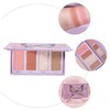 minkissy Face Highlighter Palette 1 Tray Creative Shimmer Makeup Pallet
