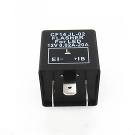 Ziyan LED 12 V Indicator Relay Load Independent 0.02-20 A 3-Pin CF14 Flasher Flasher Flasher Relay