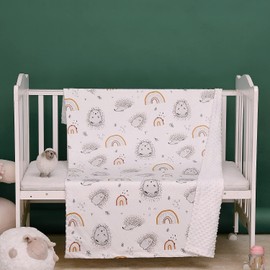 Baby Blanket, Newborn, Nursery Blanket, Children's Blanket, Fluffy, Nap Cover, Throw on Shoulder, Stroller, Super Soft Texture, Cute, Baby Shower, Present, Spring, Summer, Autumn, Winter, 29.5 x 43.3