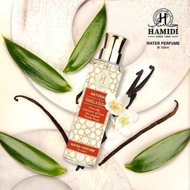 Hamidi Vanilla Elixir Water Perfume Spray – 100ml (3.4 oz) | Alcohol-Free, Long-Lasting Unisex Fragrance with Natural Vanilla Extract
