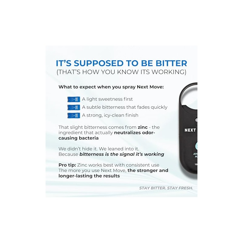 Next Move Probiotic Breath Spray - Arctic Mint 2-Pack