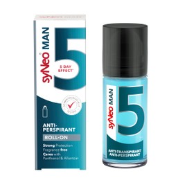 SyNeo 5 Antiperspirant MAN Roll-On, 50 ml, Pack of 1