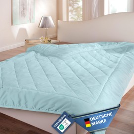 Bestlivings Washable duvet without cover, 135 x 200 cm, lightweight summer duvet, Oeko-Tex 100 certified and washable at 60 °C, lightweight, breathable, ideal for travel
