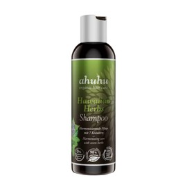 ahuhu ahuhu HAWAIIAN HERBS 7-Kräuter Shampoo (200 ml) - Mildes Pflegeshampoo Mit Natürlichen Kräuterextrakten, Für Gesunde Haare & Eine Ausgeglichene Kopfhaut, Vegan