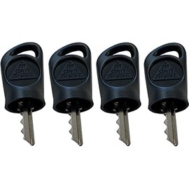 John Deere (4-Pack) Original Equipment Key - AUC12681,4