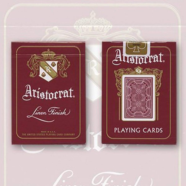Aristocrats (Red) Playing Cards