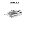 DOESS Spice Rack- Kitchen Rack-Hangable Kitchen Rack-Kitchen Cabinet Organizer-Spice Jar