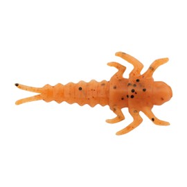 Berkley Gulp! Alive! Stonefly Fishing Bait, Pumpkinseed, 1.25 in, Extreme Scent Dispersion, Realistic Stonefly Profile, Soft Body, Easy Rigging Head