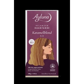 Ayluna Plant Hair Dye Caramel Blonde (2 x 100 g)