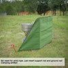 Camping Windbreak Green Stove Outdoor Foldable Windscreen for Garden Grill