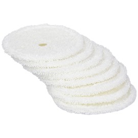 Bissell Mop Pads | Original Accessory for SpinWave Robot | 3163 White W D 0.13 x H 0.05 m