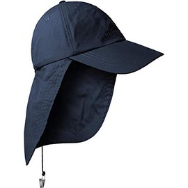 normani Safari cap with extra long neck protection with UV protection., blue