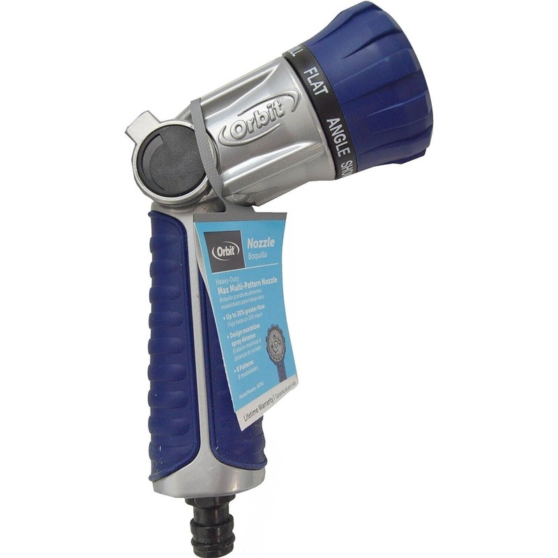 Orbit Max 26700 8 Pattern Hose Nozzle Spray Garden Water