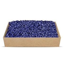 SizzlePak Gift Filling Material, Environmentally Friendly Gift Wrapping Material, Many Colours, 125 g - 1 kg (Cobalt, 500 g)