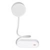 LED Desk Lamp with Gooseneck Night Light 3 Color Stepless