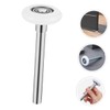 Operitacx 4pcs Nylon Garage Door Rollers Door Track Steel for